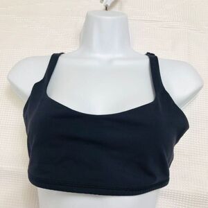 Lululemon Free To Be Bra Black size 8…0471